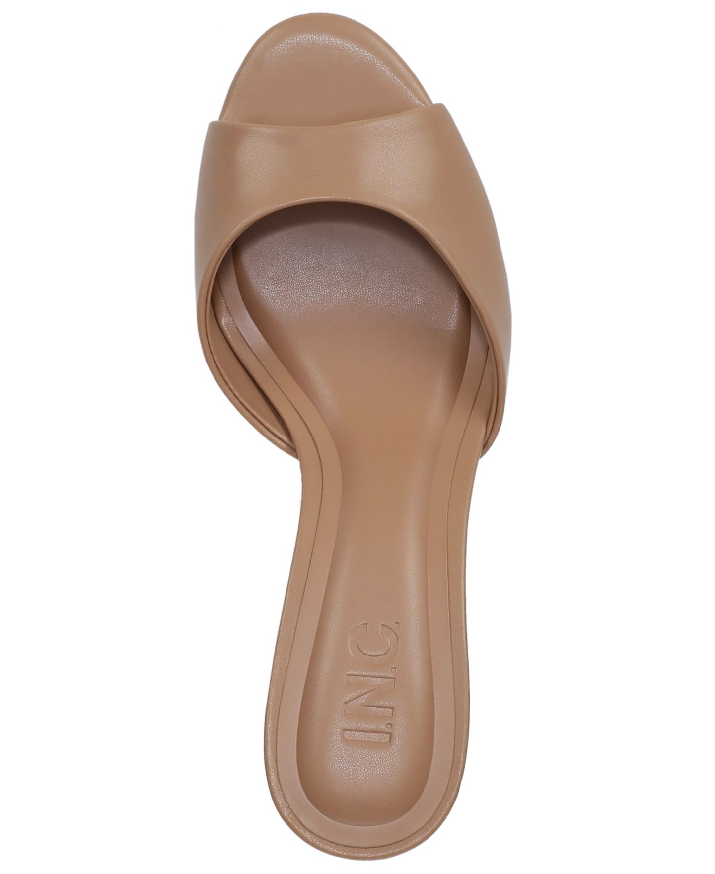 Женские сандалии I.N.C. International Concepts Primaa Almond Toe Dress Sandals, цвет: Тёмный миндальный — фото 4