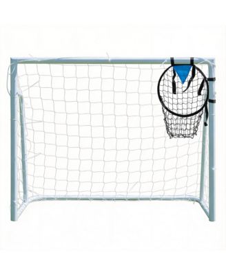 Soccer Goal Backyard Metal 8x6ft Training Equipment Outdoor Sports Gifts