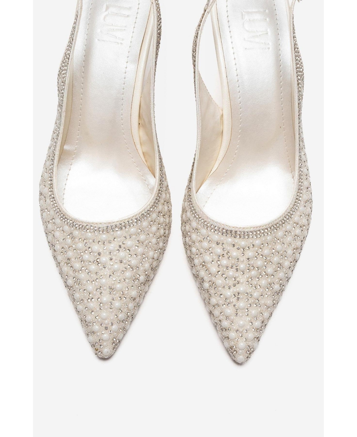 Prologue Shoes women's Linnea Stiletto Slingback Pump