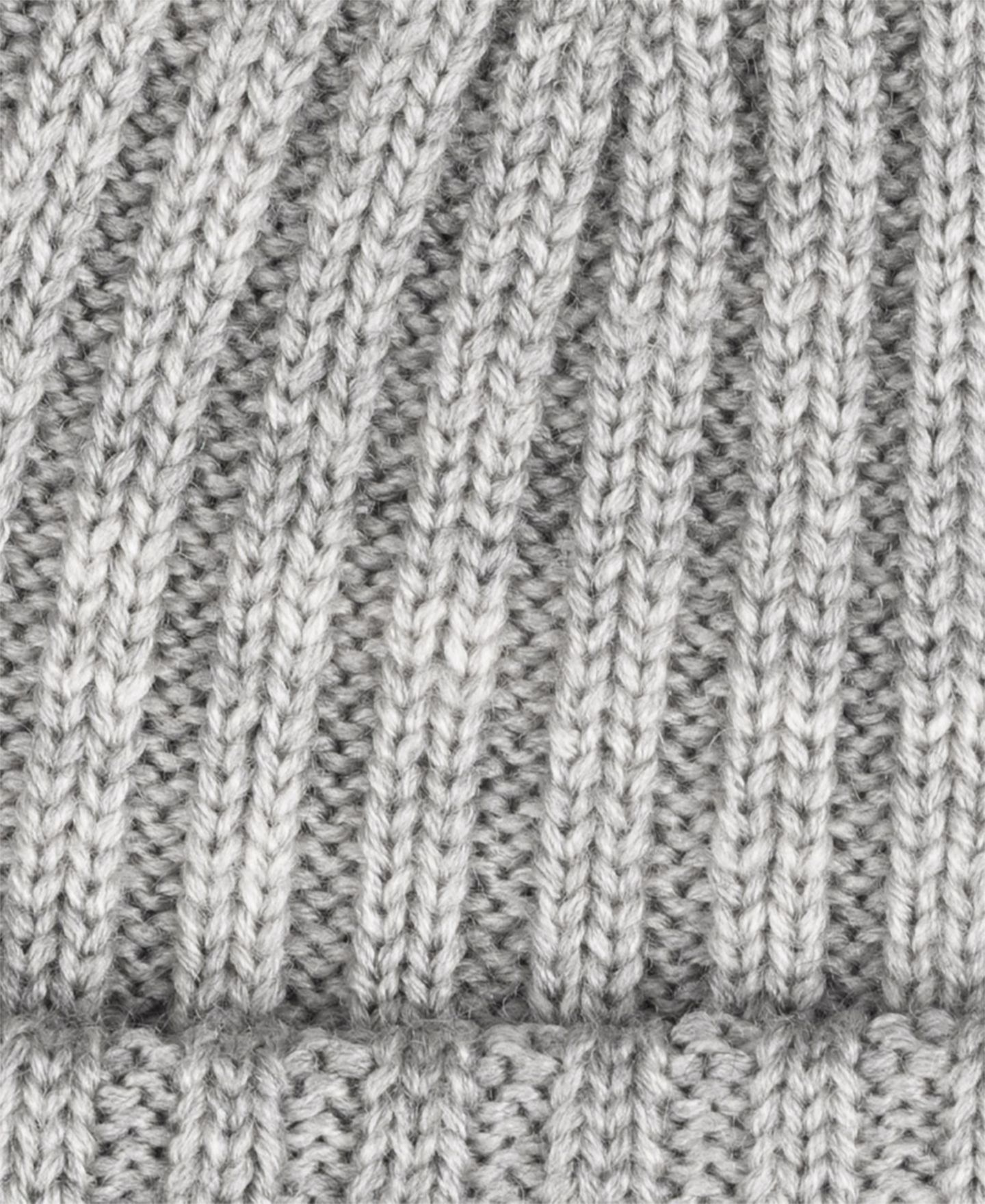 Мужская шапка Polo Ralph Lauren New York Beanie Hat, цвет: Меланжевый — фото 4