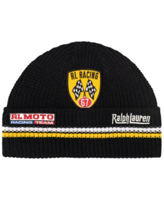 Men's Holiday Patch Beanie Hat