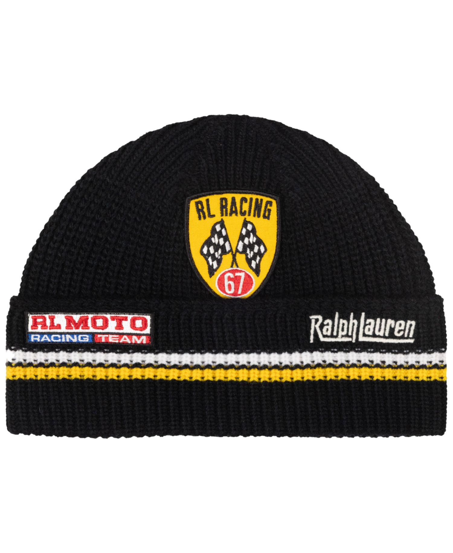 Men's Holiday Patch Beanie Hat