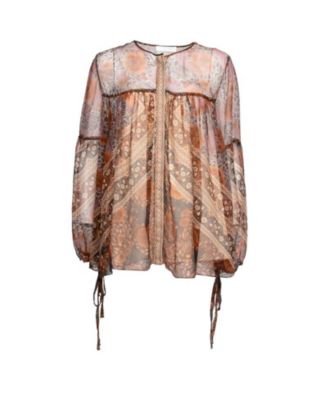 Women's ange Silk Top