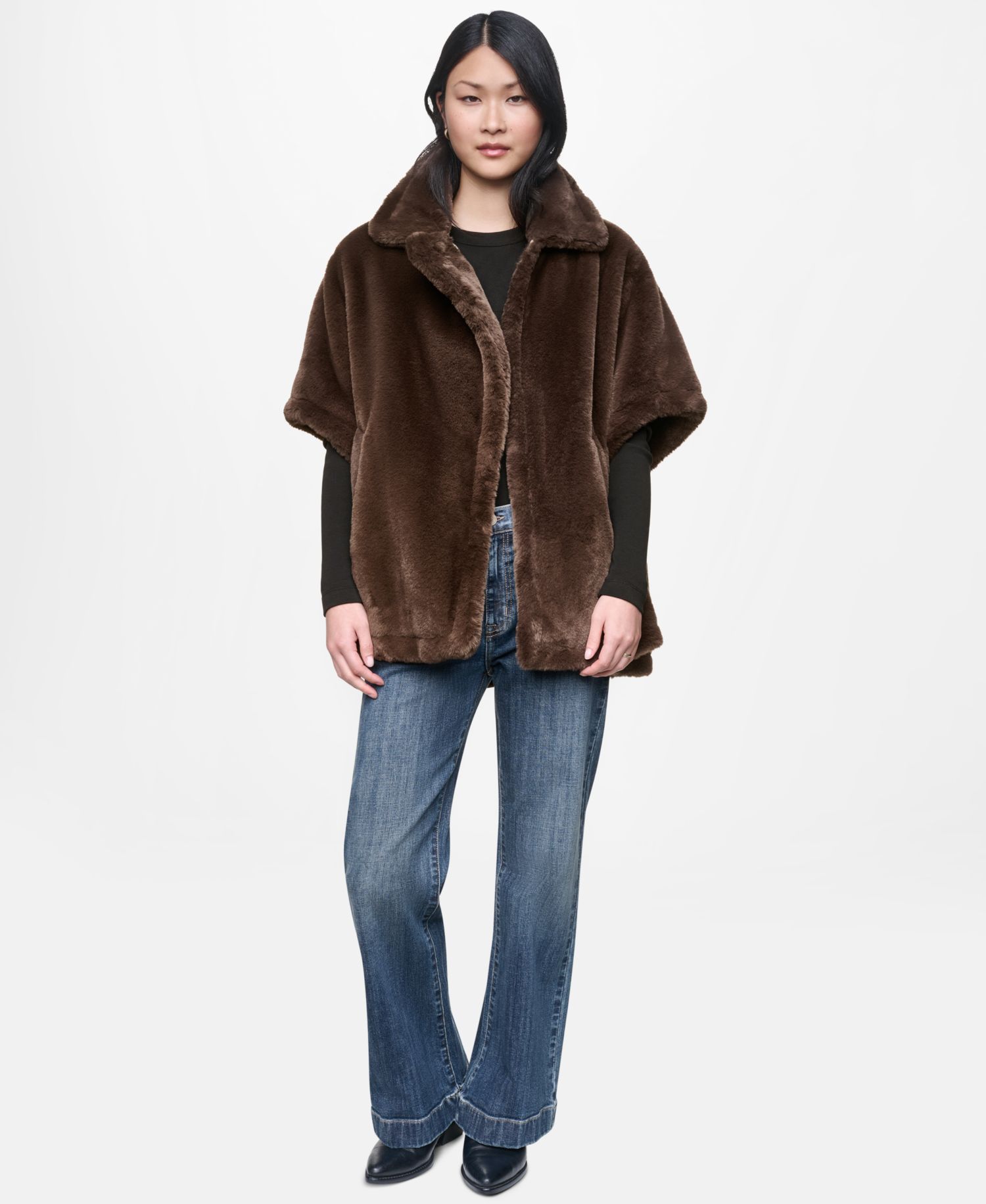 Women's Asymmetrical Two-Button-Front Jacket