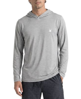 Men's Classic Heather Hooded Long-Sleeve Rash Guard