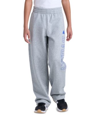 Boys' 8-20 Elastic Waistband Heather Pant