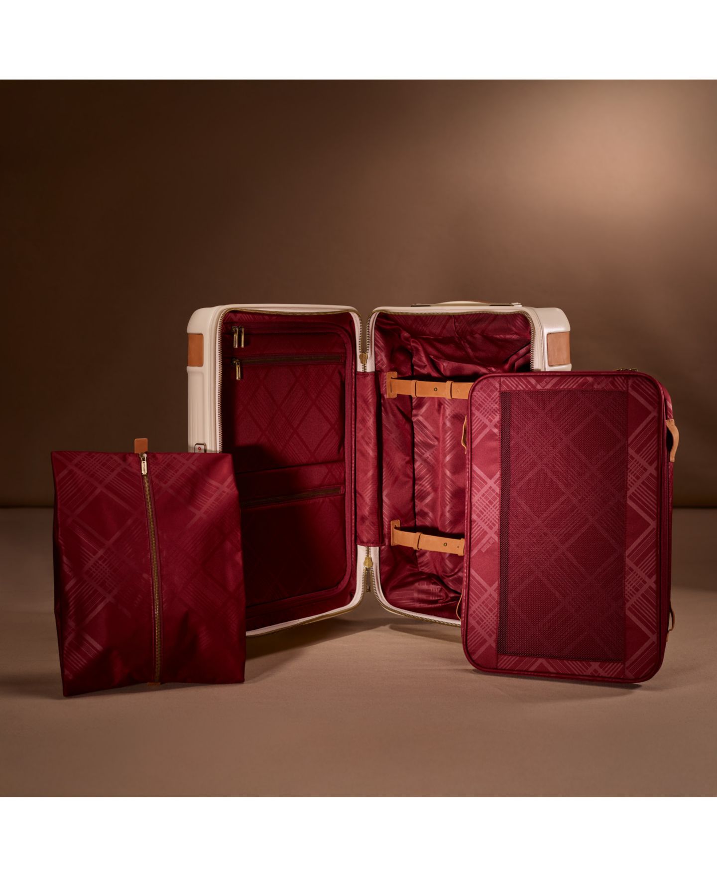 Чемодан Hartmann Reserve Carry-On Spinner Luggage, цвет: Экрю — фото 5