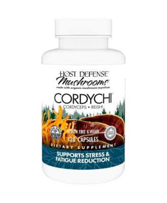 Host Defense CordyChi Capsules - Energy Immune Support Supplement - Cordyceps Reishi Mushroom Supplement for Relaxation Respiratory Support - Ai 47$