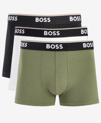 BOSS by Men's Power Trunks, Pack of 3