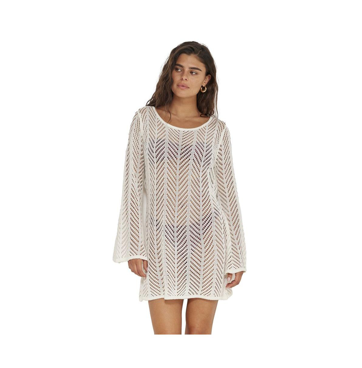 Gottex Beach Life Women's Vivi Mini Dress Cover-Up - Off-white