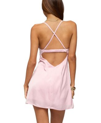 pink dresses at macy's Fuschia Dress