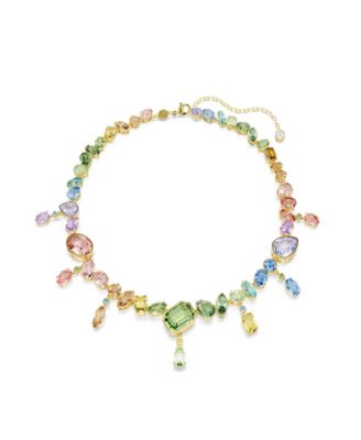 Gold-Tone Plated Gema Necklace