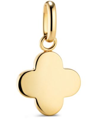 Clover Charm Pendant in 14K Gold, approx. 1.3 grams