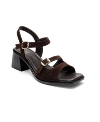 Women's Yolen Leather Block Heel Sandal