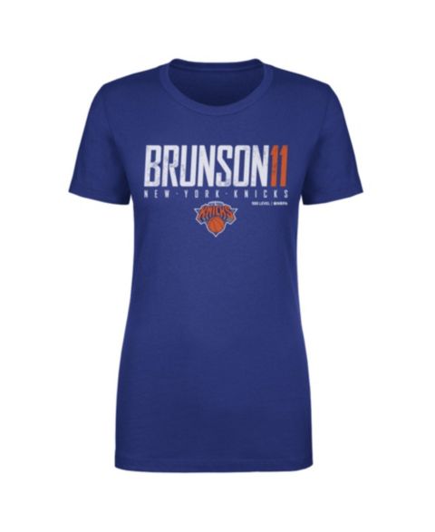 Женская футболка 500 Level Jalen Brunson Blue New York Knicks Elite