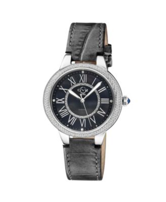 Women's Florence Swiss Quartz Diamond IP Stainless Steel Bracelet Watch