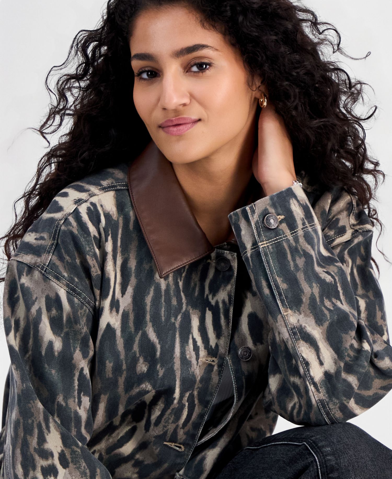 Juniors' Twill Barn Jacket