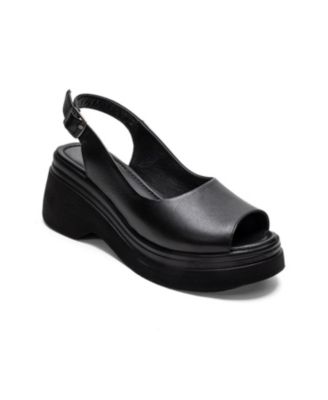 Women's Laure Leather Wedge Sandal