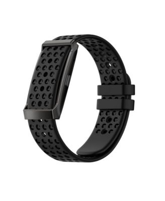 Ruxing Smart No Screen Bracelet Watch IP68Waterproof Fitness Health Monitoring For Women Men - black