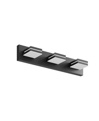 3 Light Modern LED Vanity Light Wall Sconce for Bathroom and Mirror Sleek Minimalist Design Easy Installation