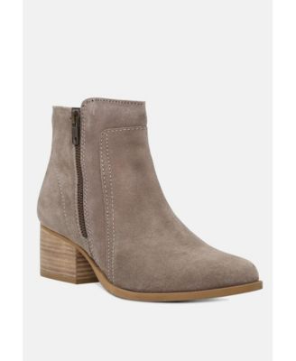 Women's Bauena Ankle Boots With Zip Closure
