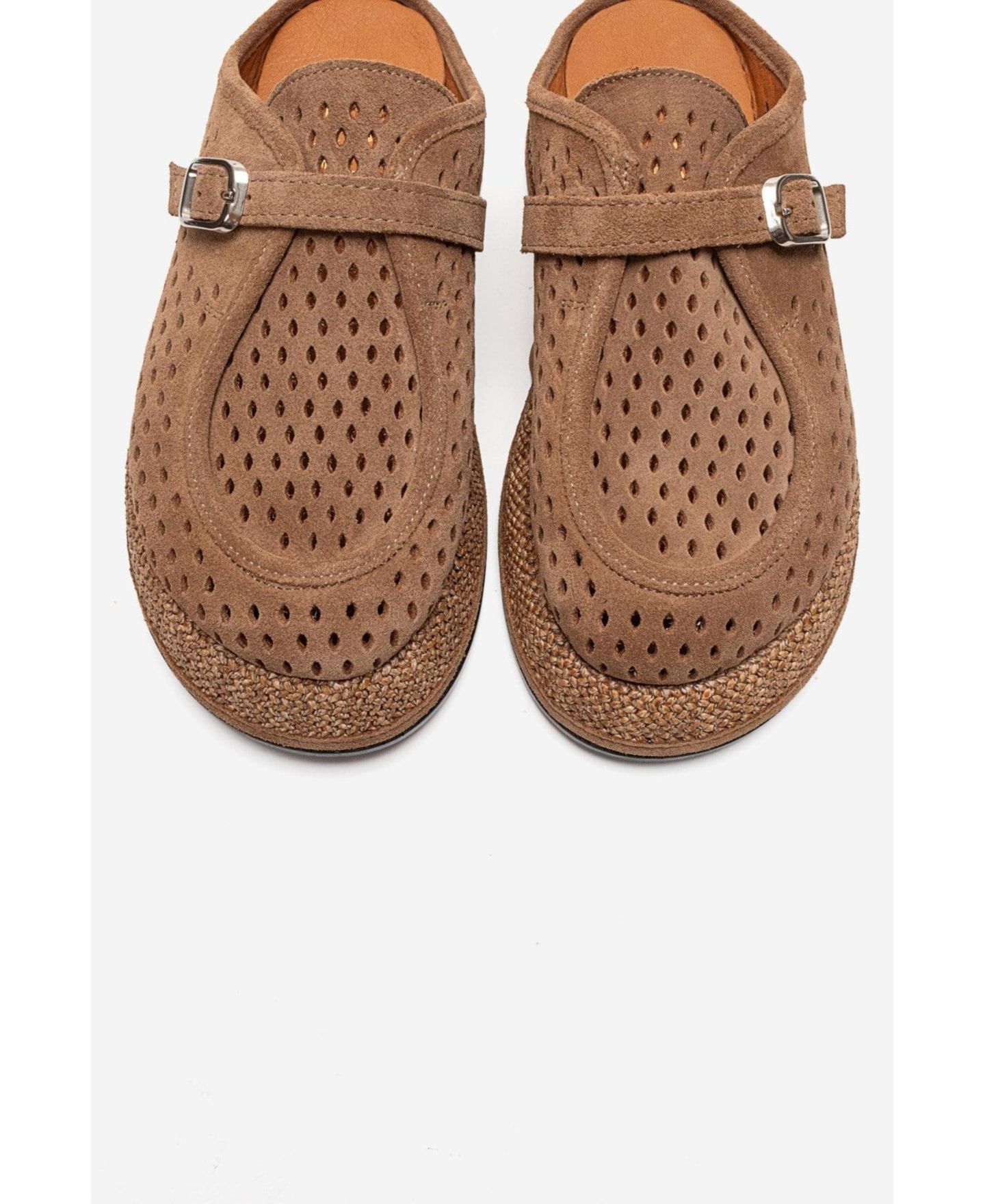 Женские сабо Forever & Always Shoes Vone Leather Mule, цвет: Коньячный замшевый — фото 5