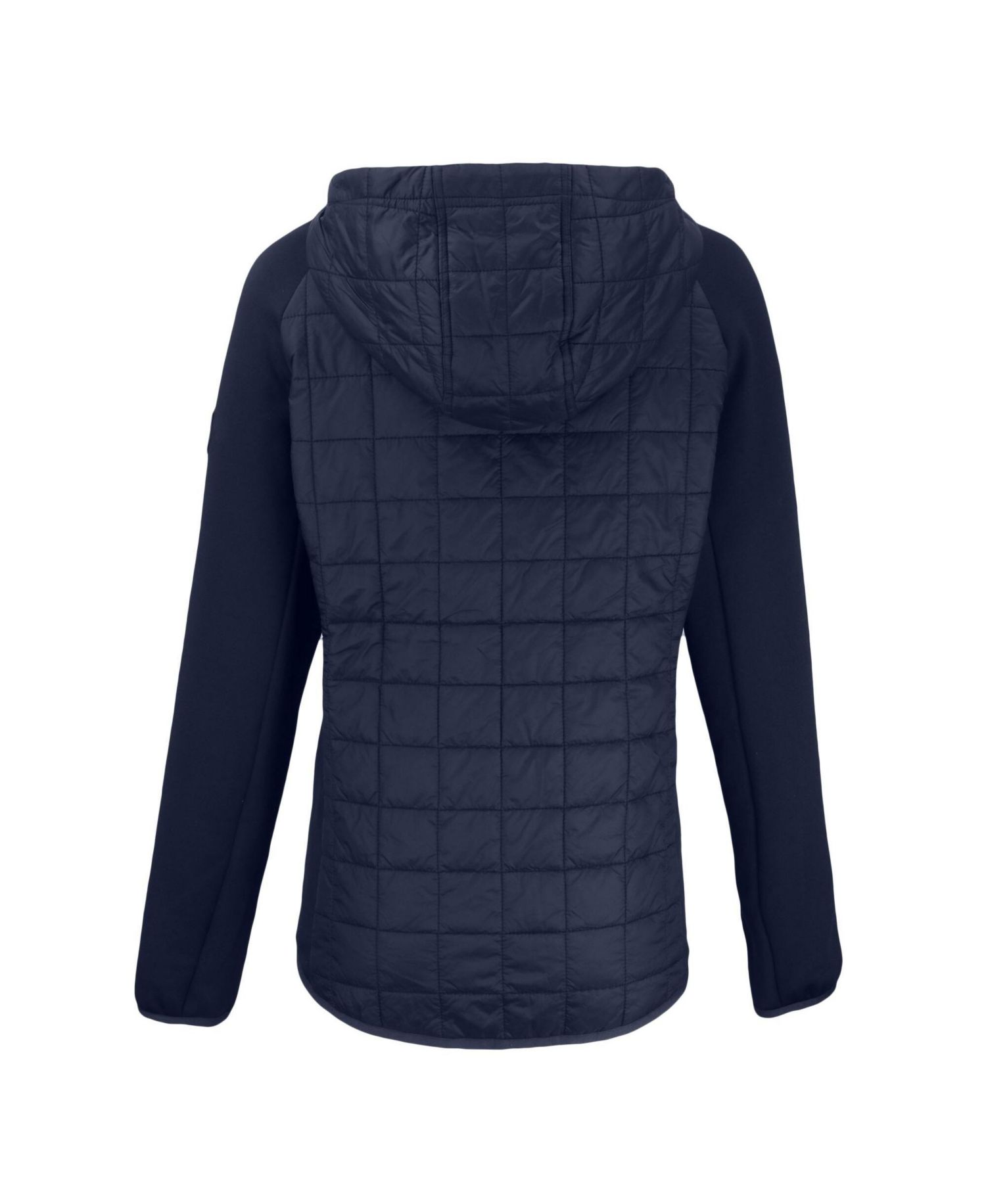 Women's Navy Los Angeles Dodgers Cooperstown Collection Rainier PrimaLoft Eco Full-Zip Hybrid Jacket