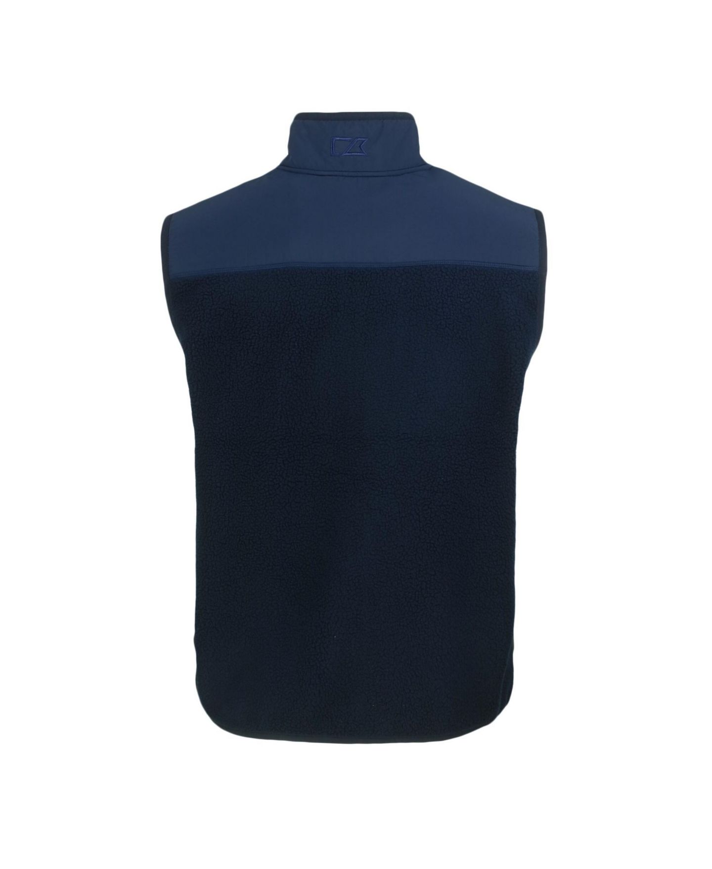Мужской жилет Cutter & Buck Navy New York Yankees Cascade Eco Fleece Full-Zip Vest — фото 3