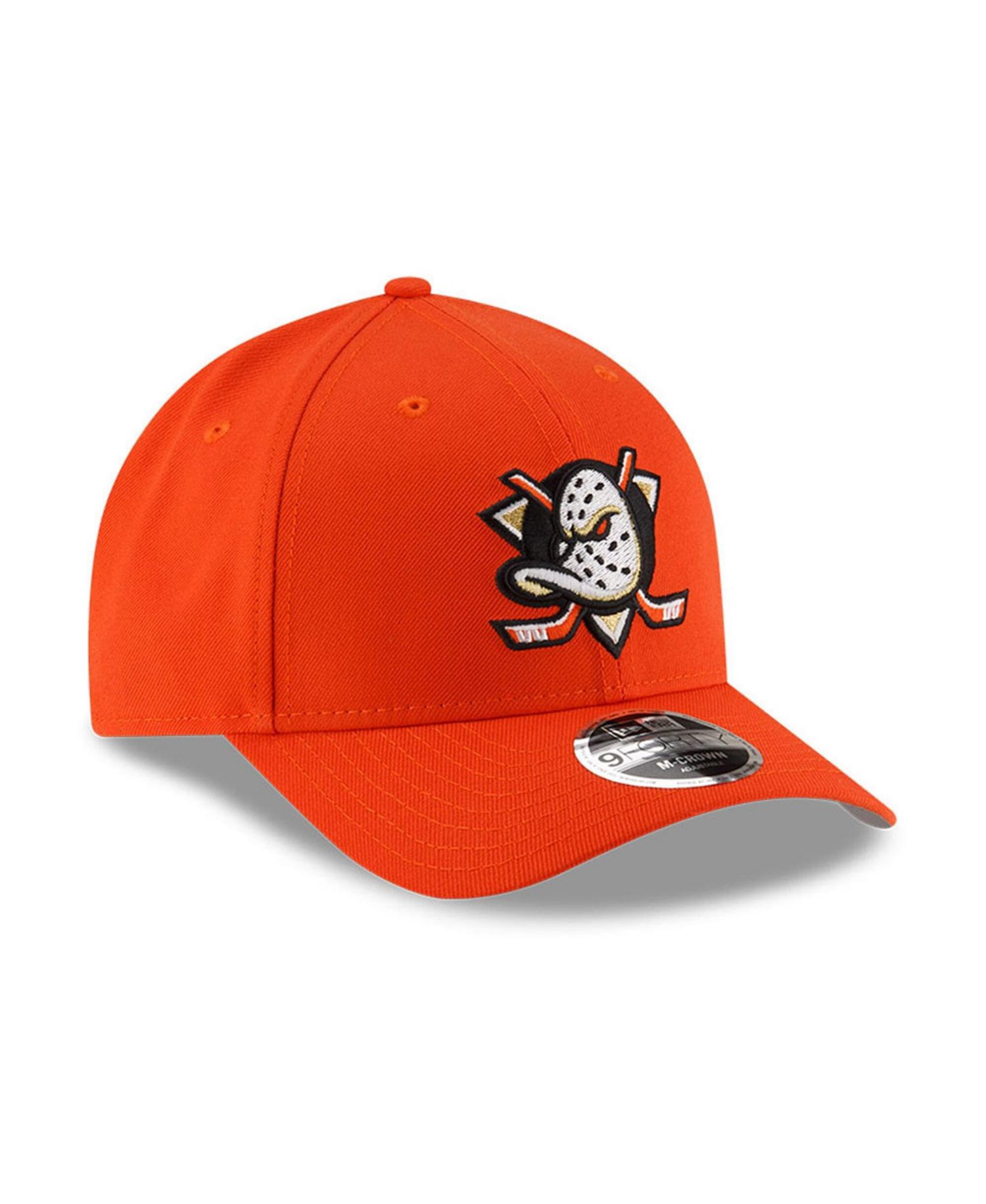 Men's Orange Anaheim Ducks 9FORTY M-Crown Adjustable Hat