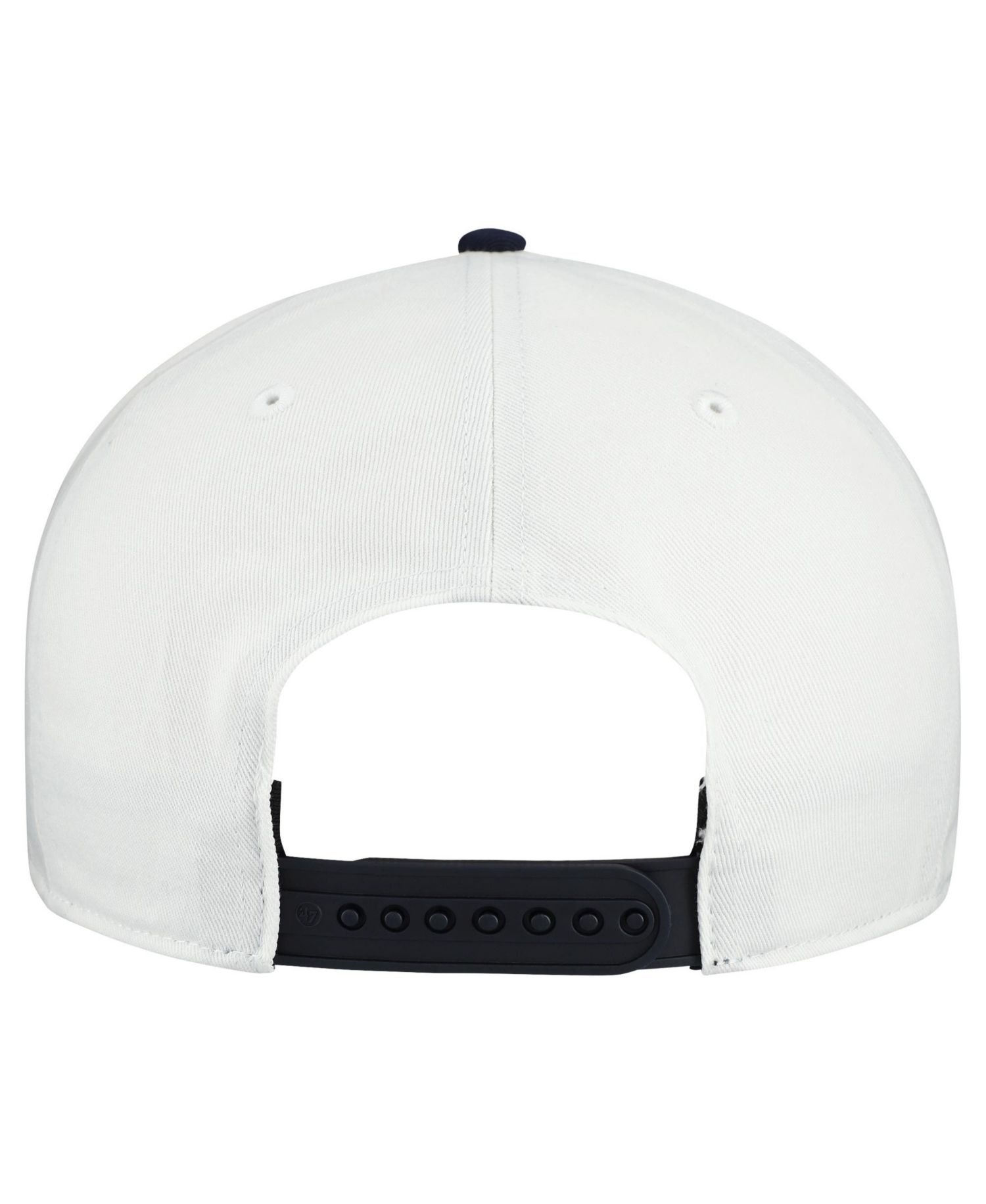 Men's White William Byron Flag Fill Two-Tone Team Adjustable Hitch Hat