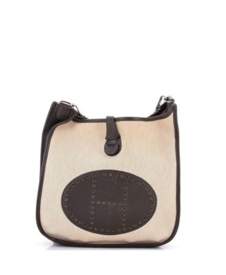 PM Evelyne Bag Gen III Toile and Leather