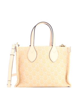 Medium Ophidia Shopper Tote GG Denim