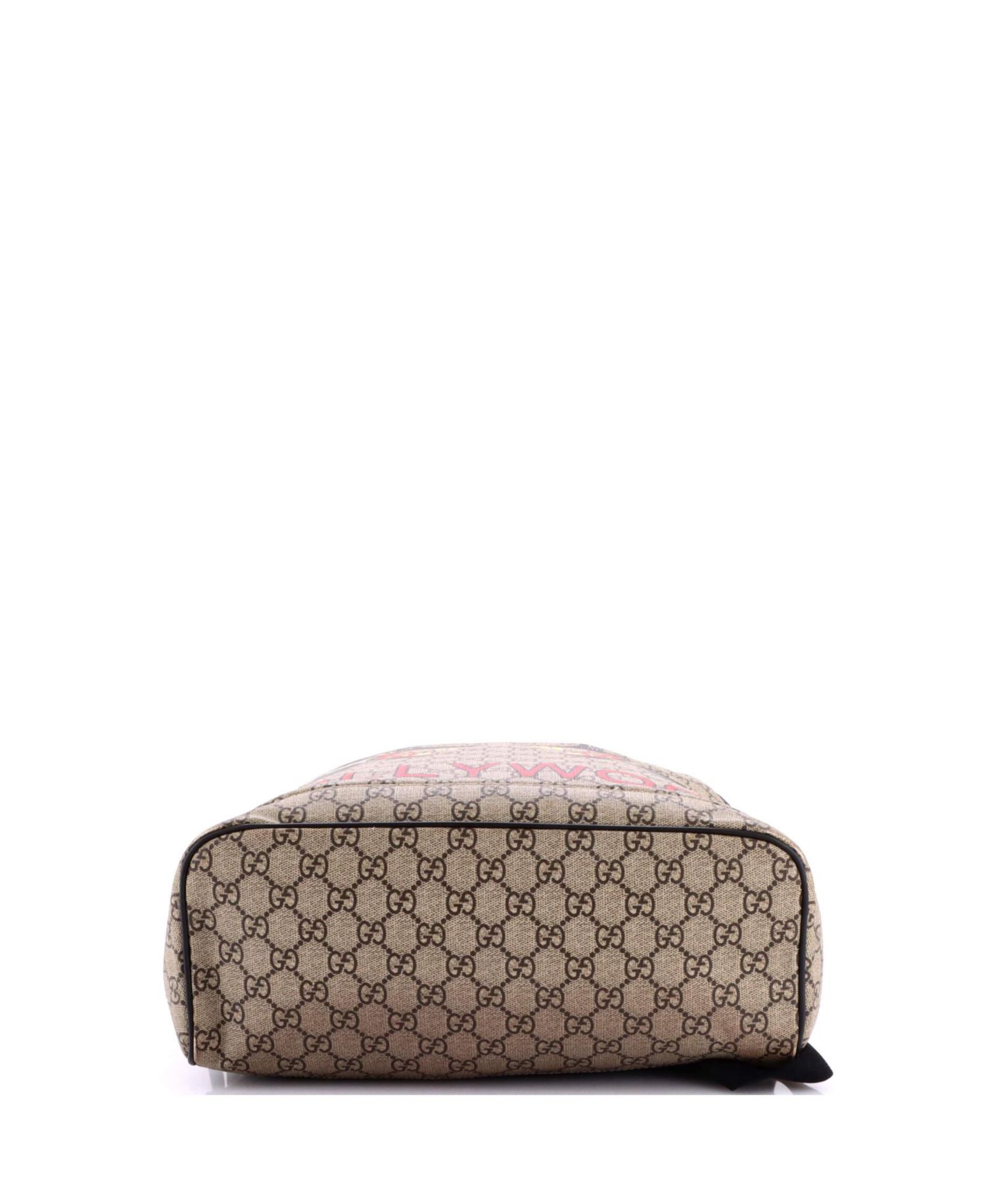 Medium Zip Around Backpack Printed GG Coated Canvas