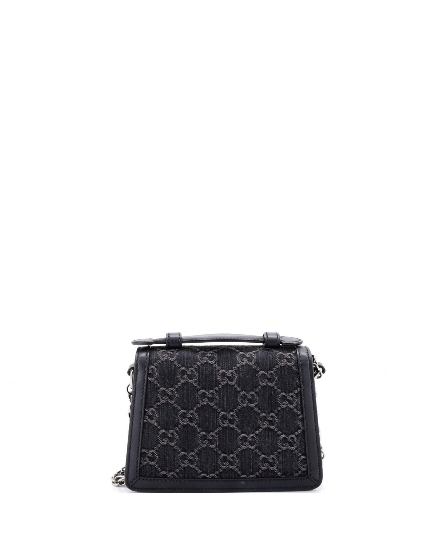 Mini Ophidia Flap Top Handle Bag GG Canvas
