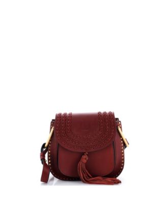 Small Hudson Handbag Whipstitch Leather