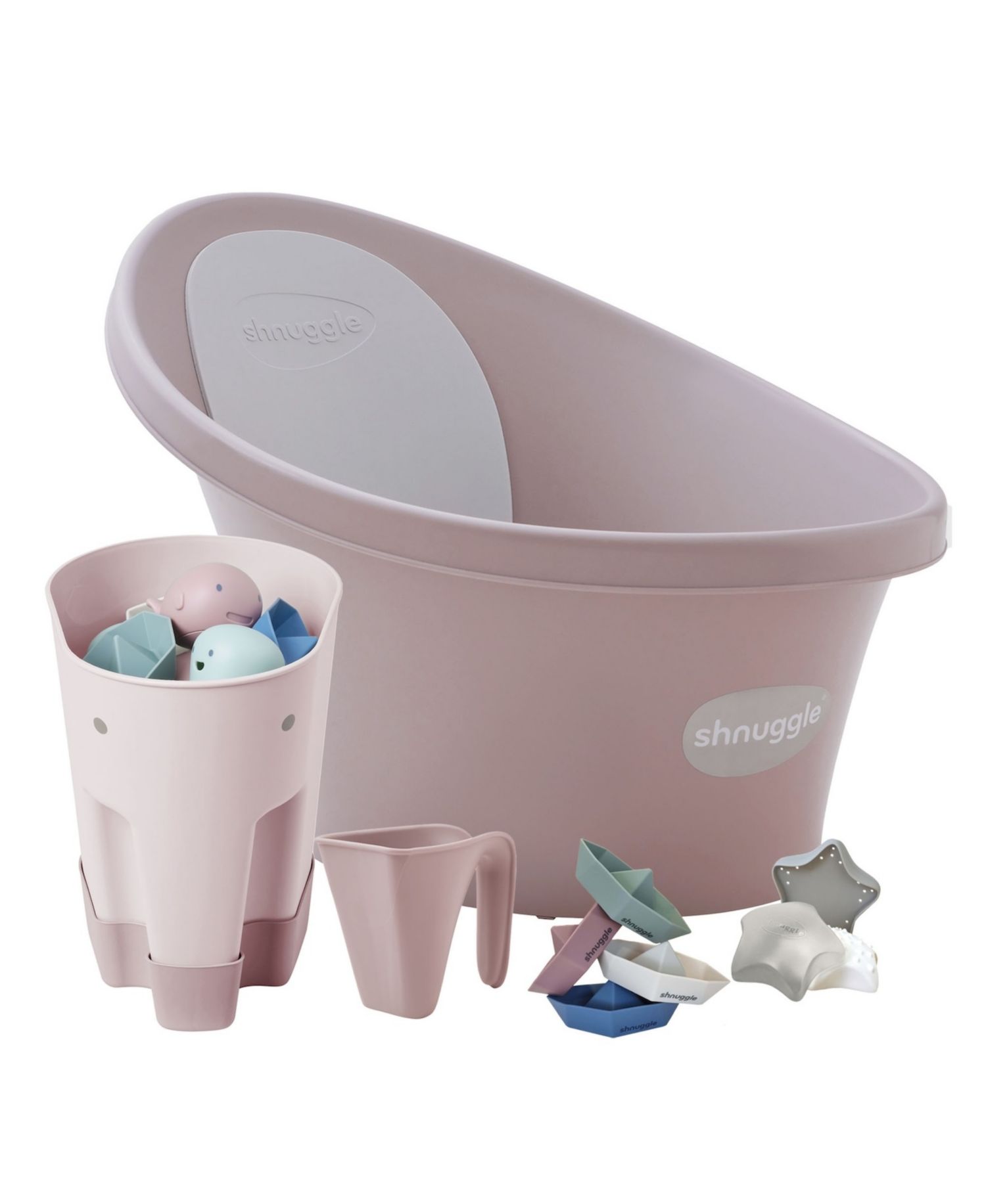 Baby Boys' and Baby Girls' Bath and Accessories Bundle, 5-Piece Set