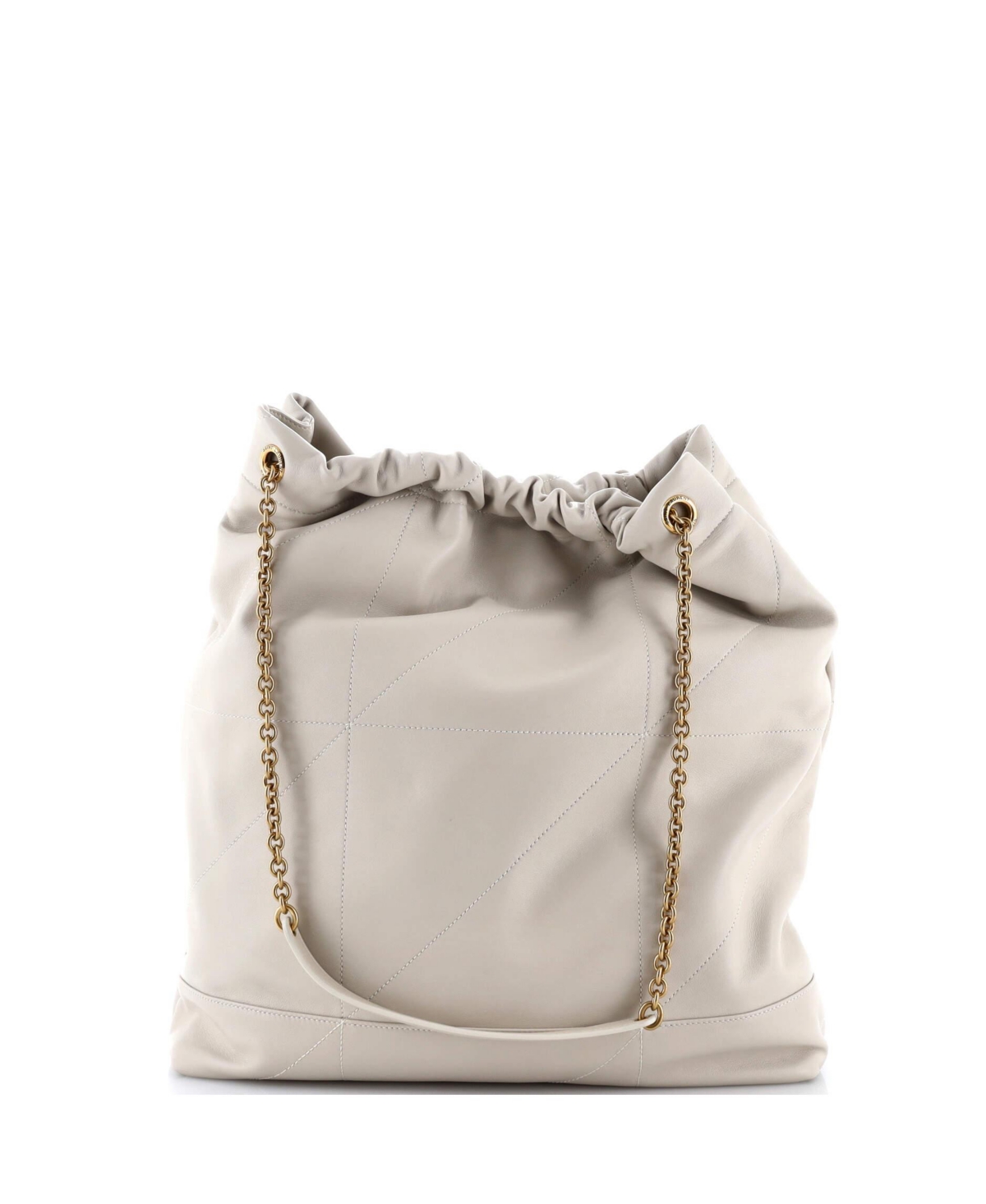 Pre-Owned Saint Laurent Large Jamie 4.3 Pochon Shoulder Bag Quilted Leather