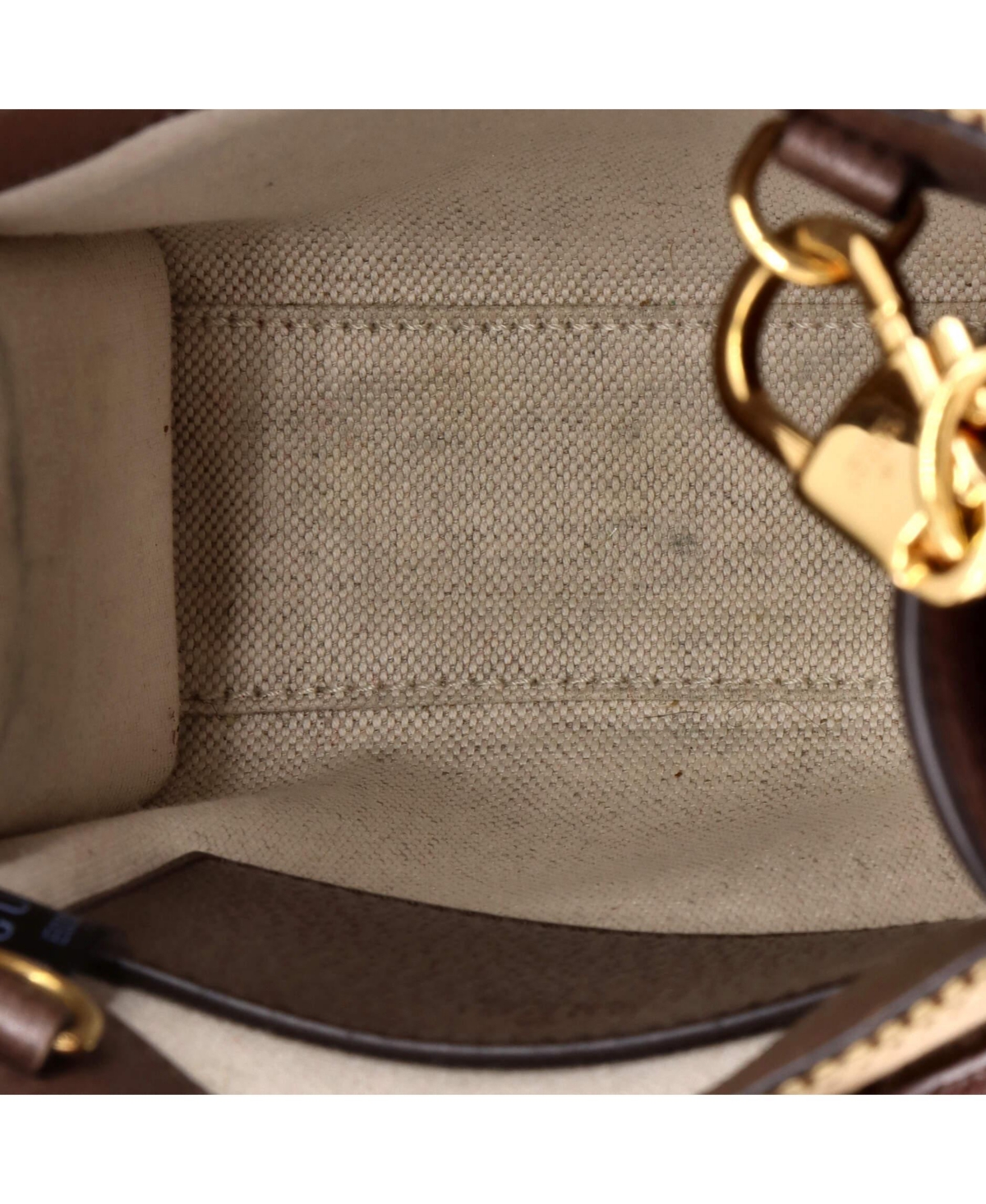 Pre-Owned Gucci Mini Vertical Tote Jumbo Gg Canvas