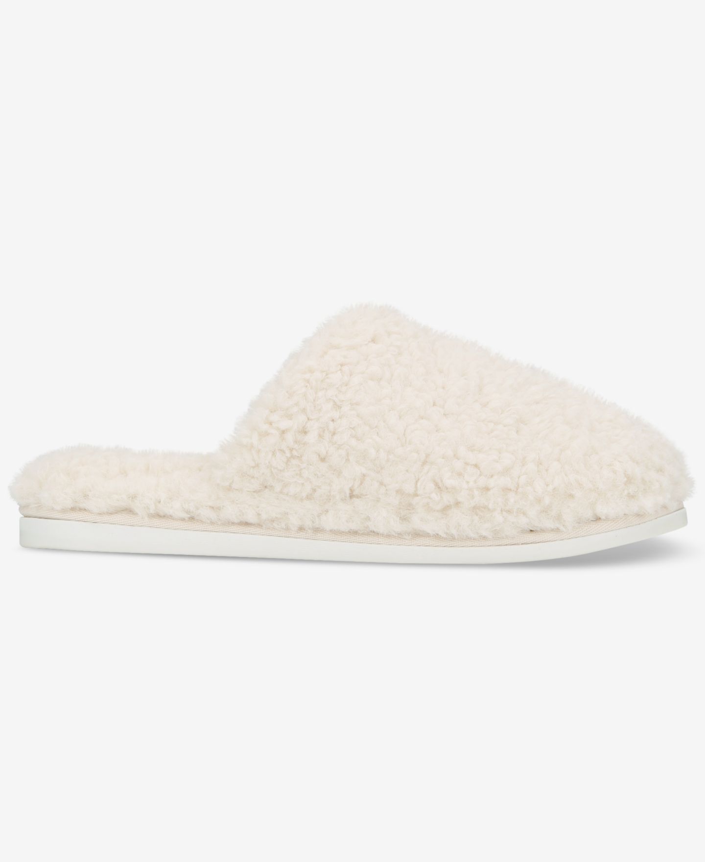 Женские тапочки State of Day Boxed Sherpa Slippers, цвет: Кремовый — фото 6