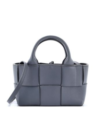 Candy Arco Tote Maxi Intrecciato Leather