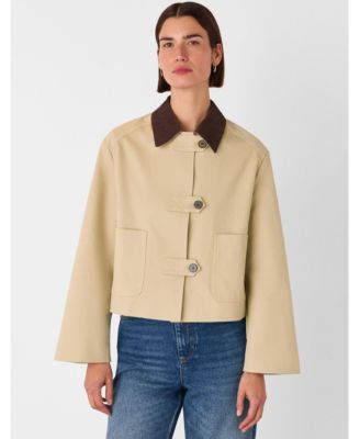 Women's Corduroy Collar Jacket