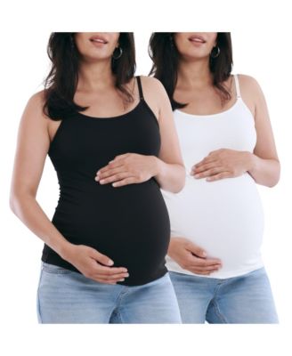 Maternity Motherhood Clip Down Nursing Tank Top Cami
