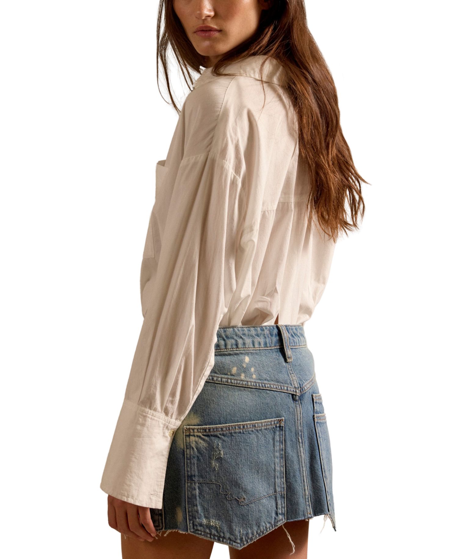 Women's We The Free Mini Denim Skirt