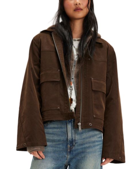 Женские куртки Free People Boxy Collared Neck Jacket