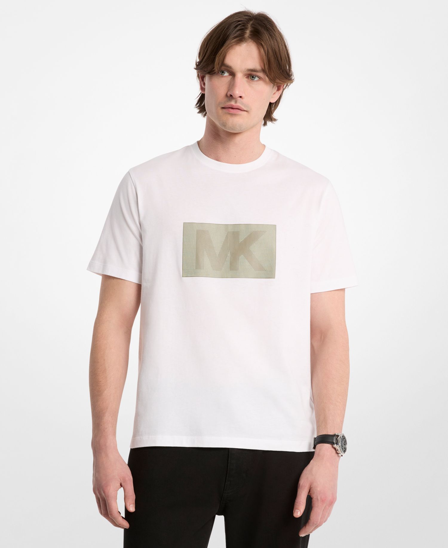 Men's Graphic Logo Cotton Jersey T-Shirt
