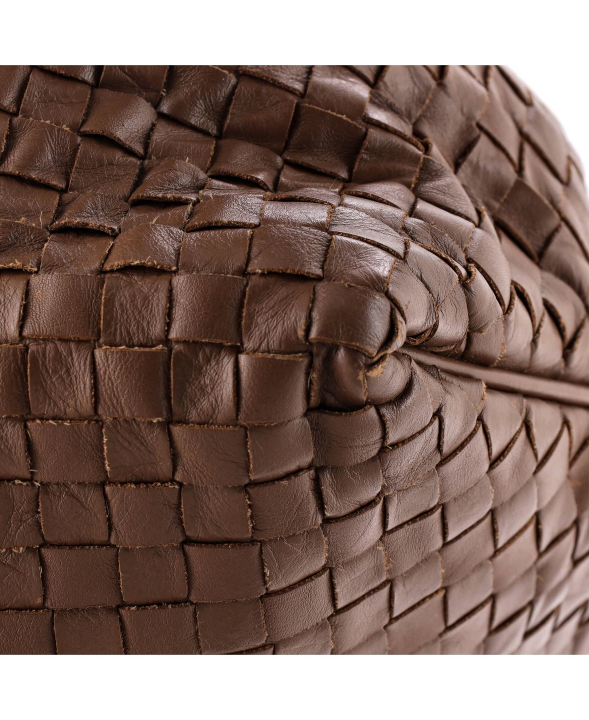 Pre-Owned Bottega Veneta Medium Sloane Hobo Intrecciato Nappa