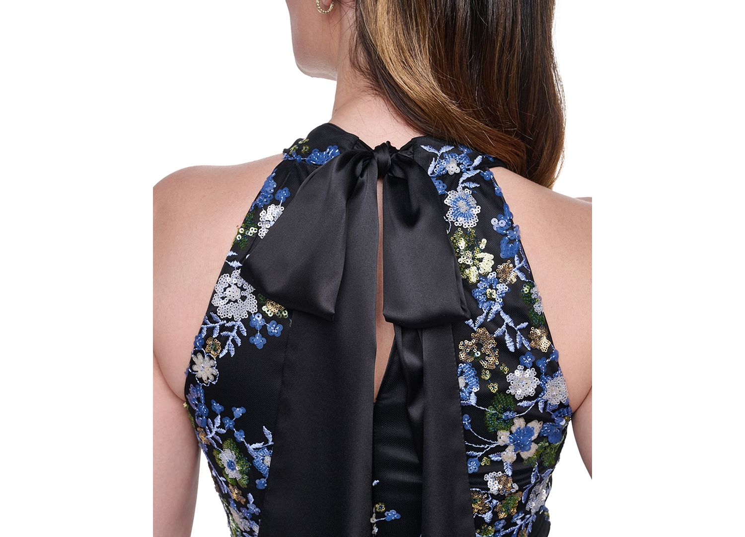 Women's Sleeveless Mock Neck Dress