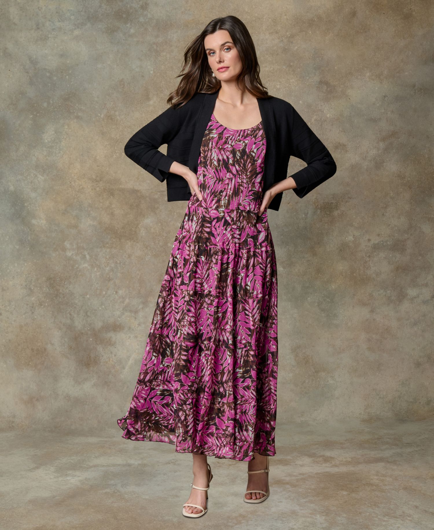 Women's Cotton-Blend Cropped Shrug