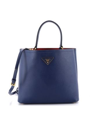 Large Panier Bucket Bag Saffiano Leather
