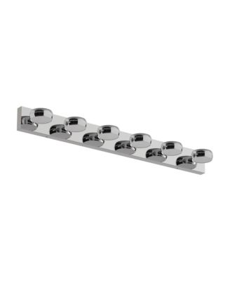 43 Inch 6 Light LED Modern Bathroom Vanity Light Fixture Over Mirror 18W Bath Light Bar